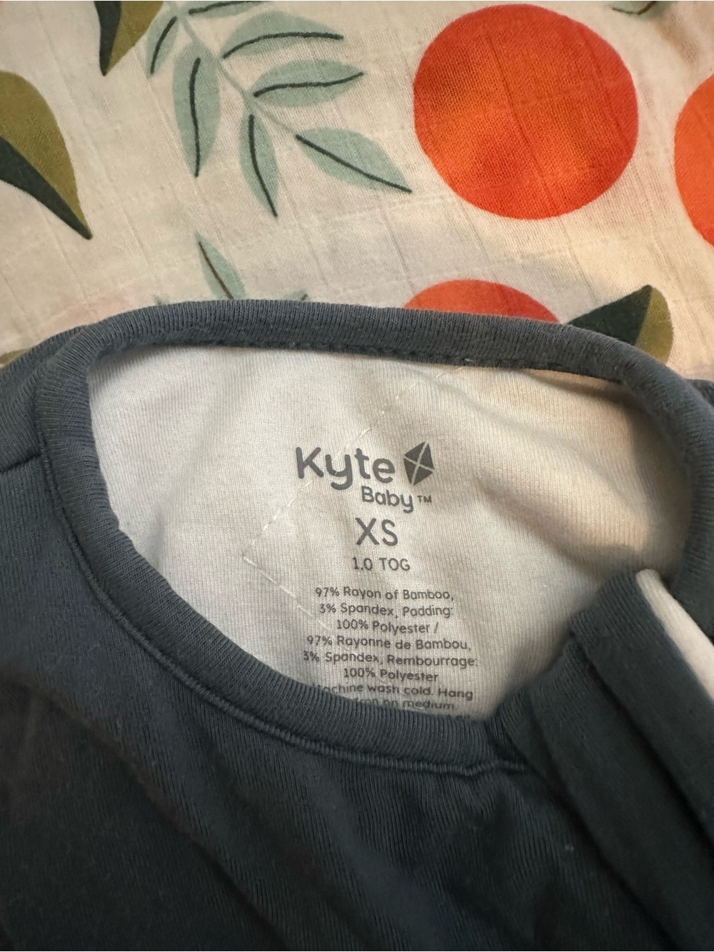 TWO Kyte BABY XS 1.0 TOG Bamboo Sleep SackS
